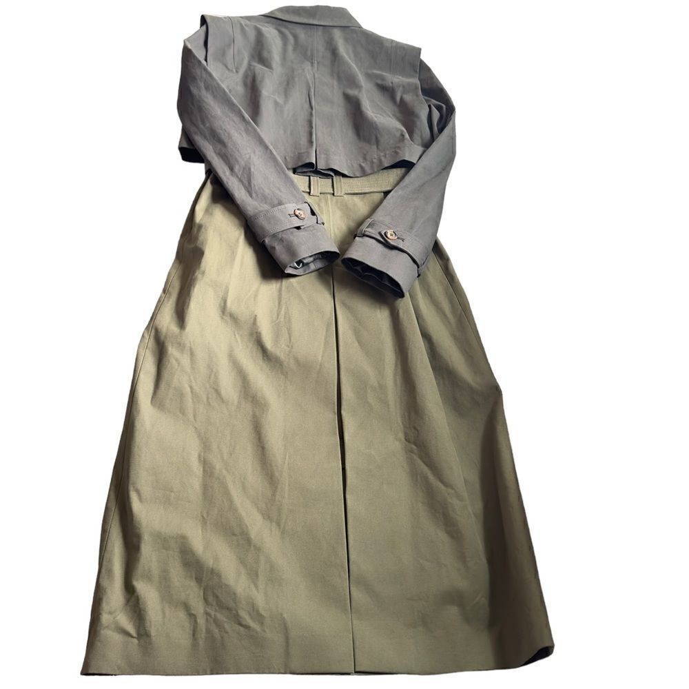 Ted Baker Edennn Colour Blocked Cotton Mac Size 2 NWT - Picture 6 of 16